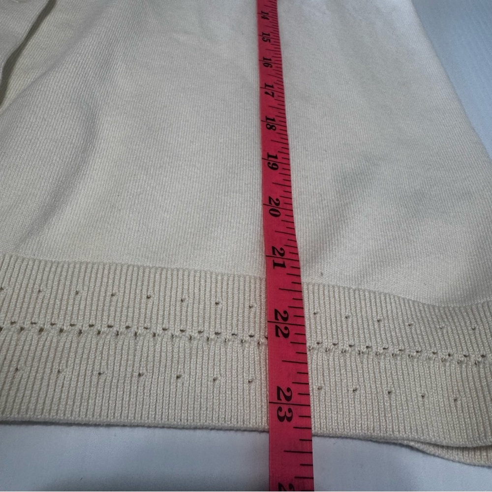 New Boden Catriona Cream Button Down Women's Cardigan Size Medium - Picture 16 of 16